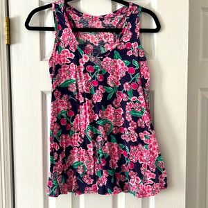 Lilly Pulitzer Breezie Cherry tank Small